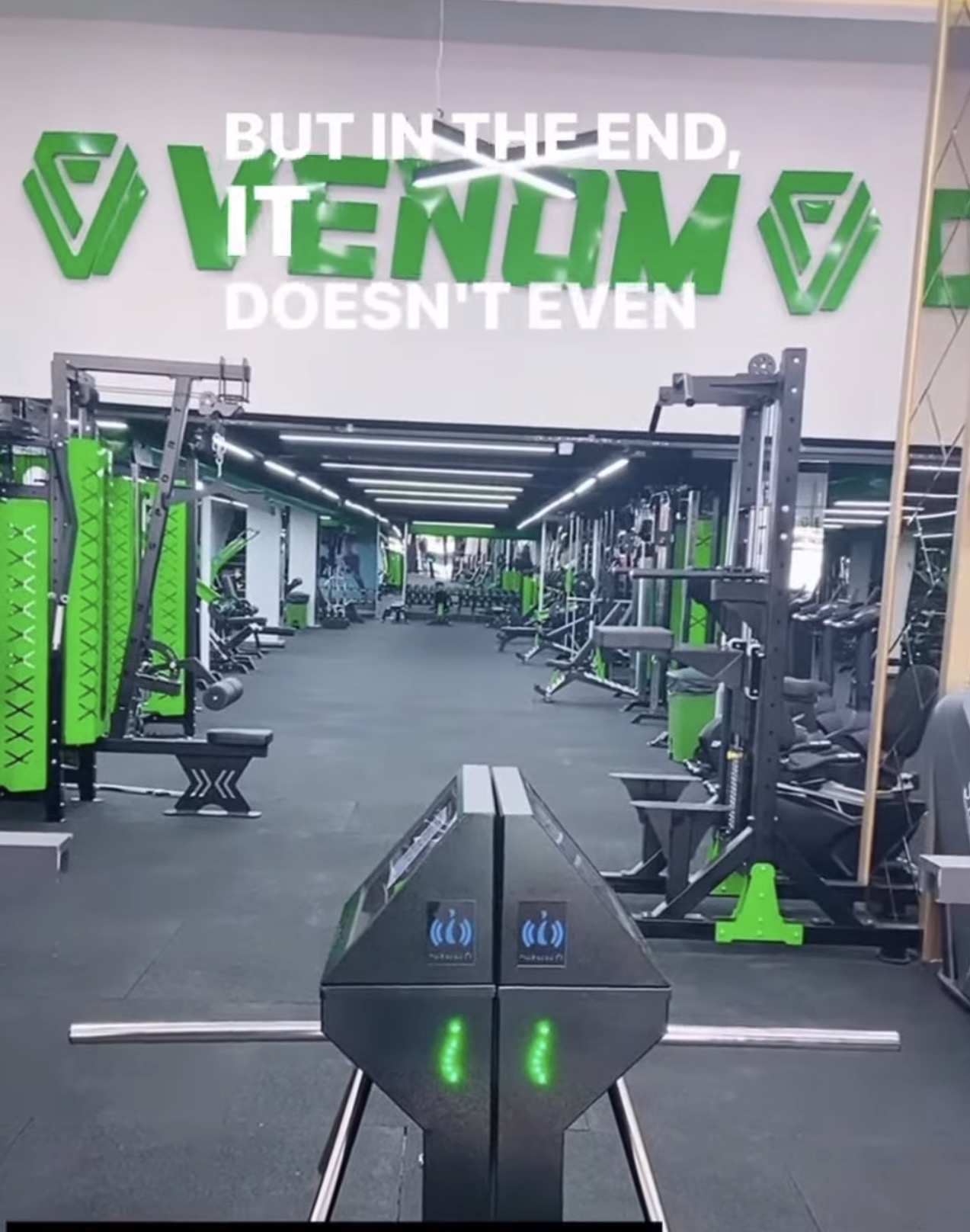 Venom Fitness Akıllı Dolap Sistemi